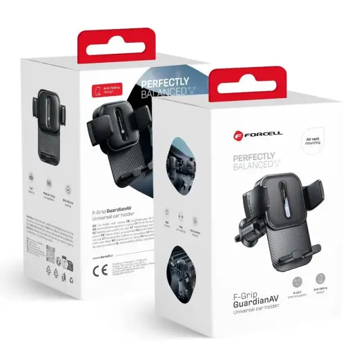 Car phone holder Forcell F-Grip Guardian AV air vent black