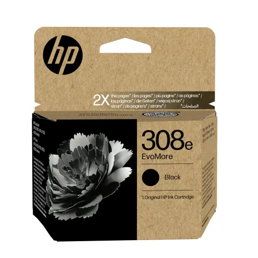 Tintes kārtridžs HP 308e EvoMore 7FP22UE melns