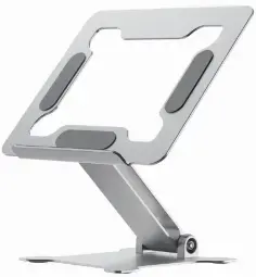 Klēpjdatora statīvs Gembird Height Adjustable Notebook Riser Stand Silver