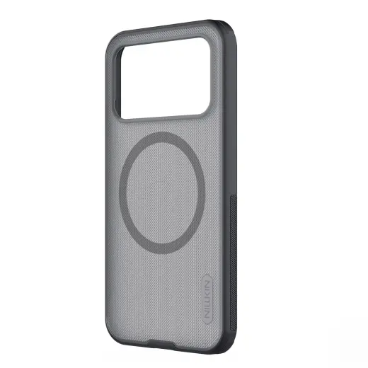 Nillkin Super Frosted PRO Magnetic Back Cover for Poco F8 Pro Transparent Black