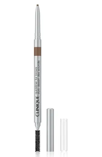 Clinique, Quickliner, Double-Ended, Eyebrow Cream Pencil, V4N202, Soft Chestnut, 6 g