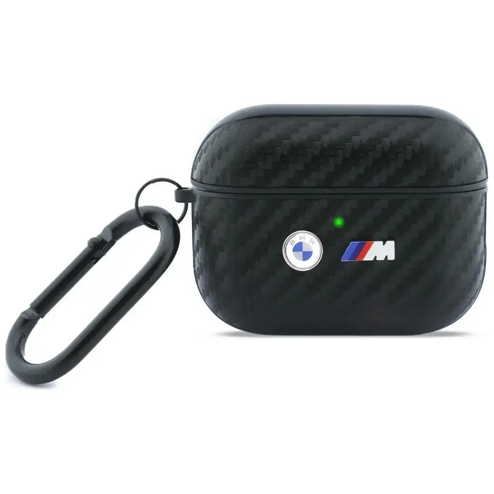 Case BMW Carbon Metal Logo for AirPods    Pro 3 black