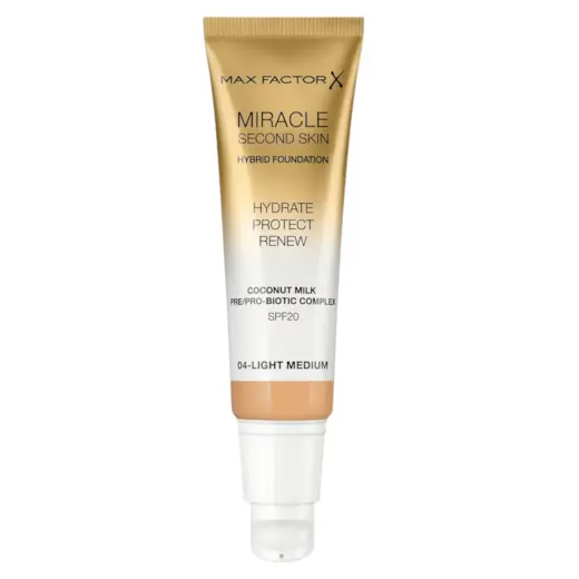 Max Factor, Miracle Touch, Radiant, Compact Foundation, 04, Light Medium, SPF20, 30 ml