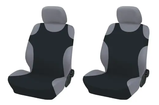 Seat covers "Shirts" - black, 2 pcs.