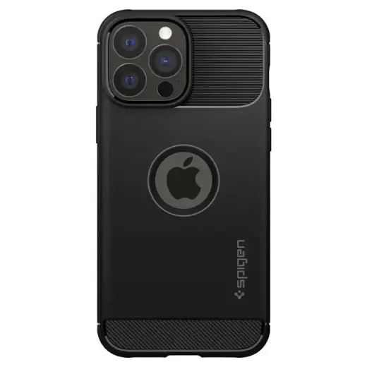 Spigen Rugged Armor iPhone 13 Pro Case - Matte Black
