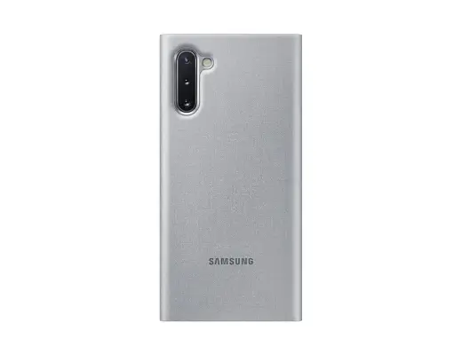 Samsung EF-NN970PSEGWW LED View Cover Original Book case for Samsung N970 Galaxy Note 10 (Note 10 5G) silver