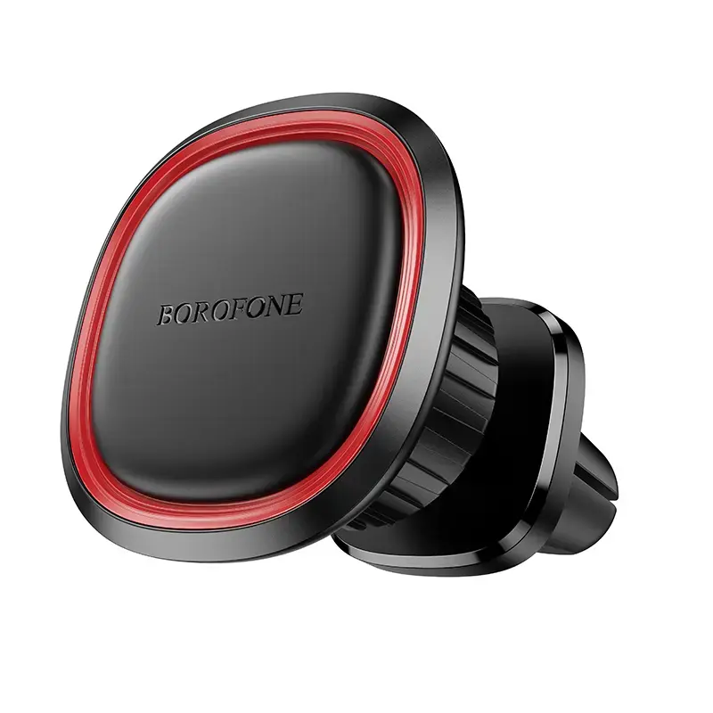 Borofone Car holder BH124 Roman magnetic to air vent black-red