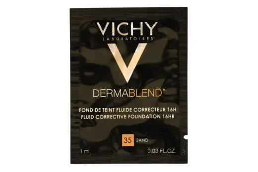 Vichy, DERMABLEND, Hydrating, Liquid Foundation, 35, Sand, 1 ml *Sample
