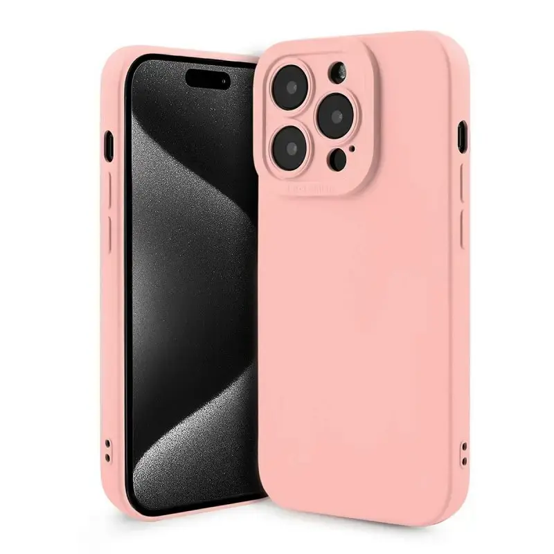 Fusion Softy izturīgs silikona aizsargapvalks Samsung A145 | A146 Galaxy A14 4G | 5G rozā