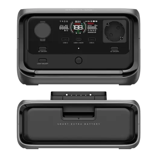 Set: EcoFlow River 3 Plus power station + additional 286Wh battery.
