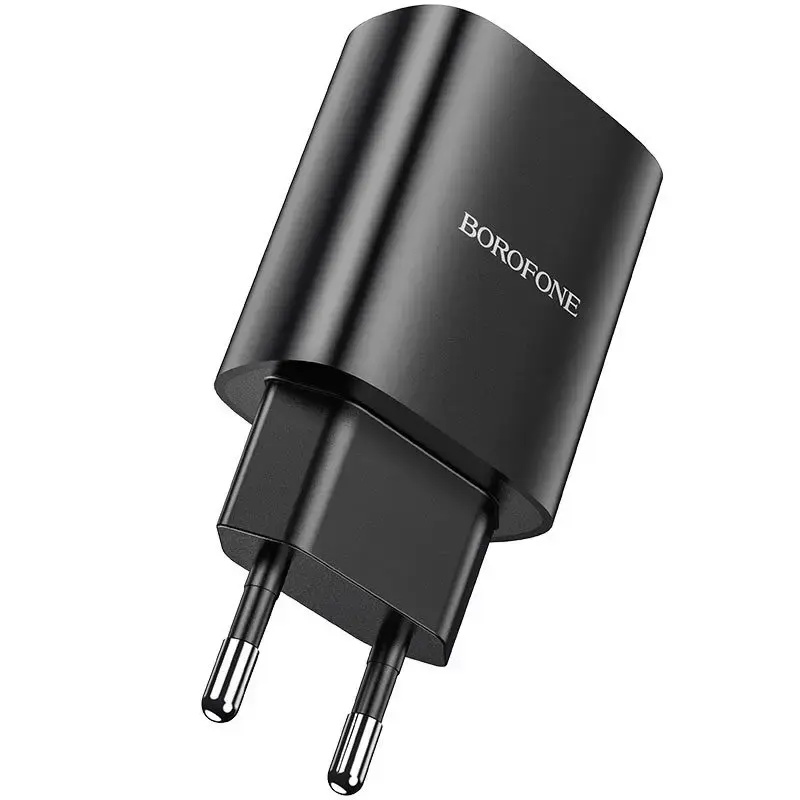 Borofone BN1 travel charger | 10W | USB-A | black
