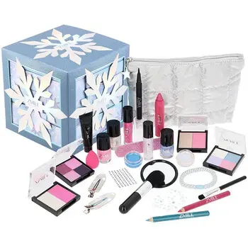Zmile Cosmetics Snow Flake Cube Frosty White Calendar - Adventní kalendář
