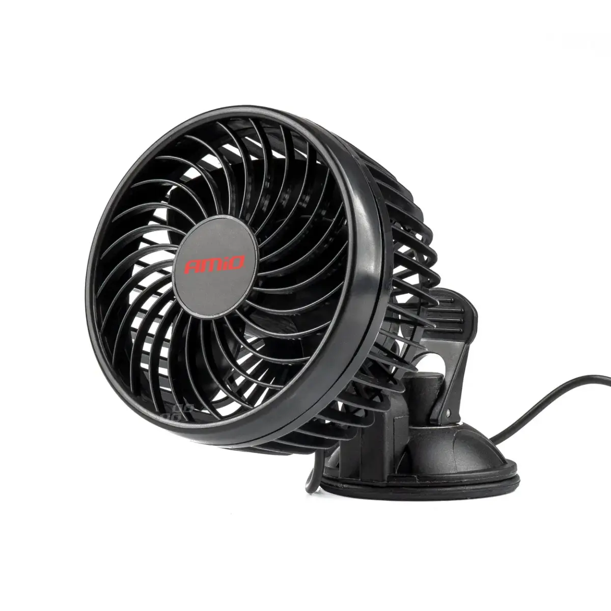 Car fan with suction cup 4,5" 12V