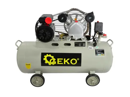 100L õlimäärdega V-Twin õhukompressor, 8 bar, 390 L/min