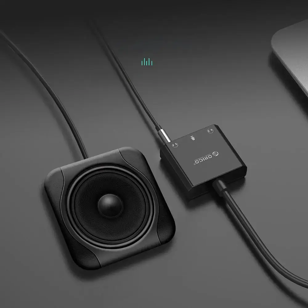 Orico SKT3 USB-A External Sound Card - Black