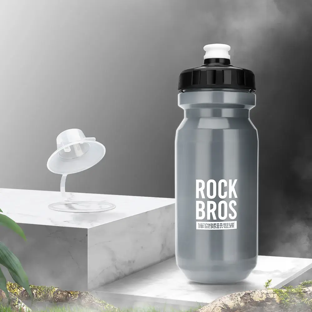 Rockbros 600 ml Bike Bottle - Gray