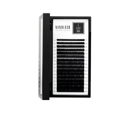 Nanolash - Volume Lashes Pestanas Postizas 007 C 6 13 Mm 1 U