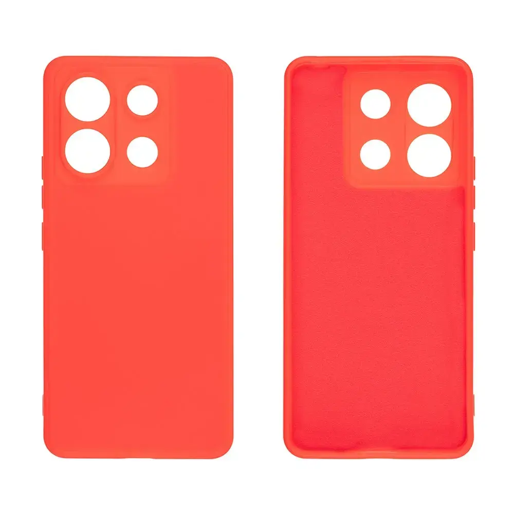 OBAL:ME Matte TPU Cover for Xiaomi Redmi Note 13 Pro 5G Red