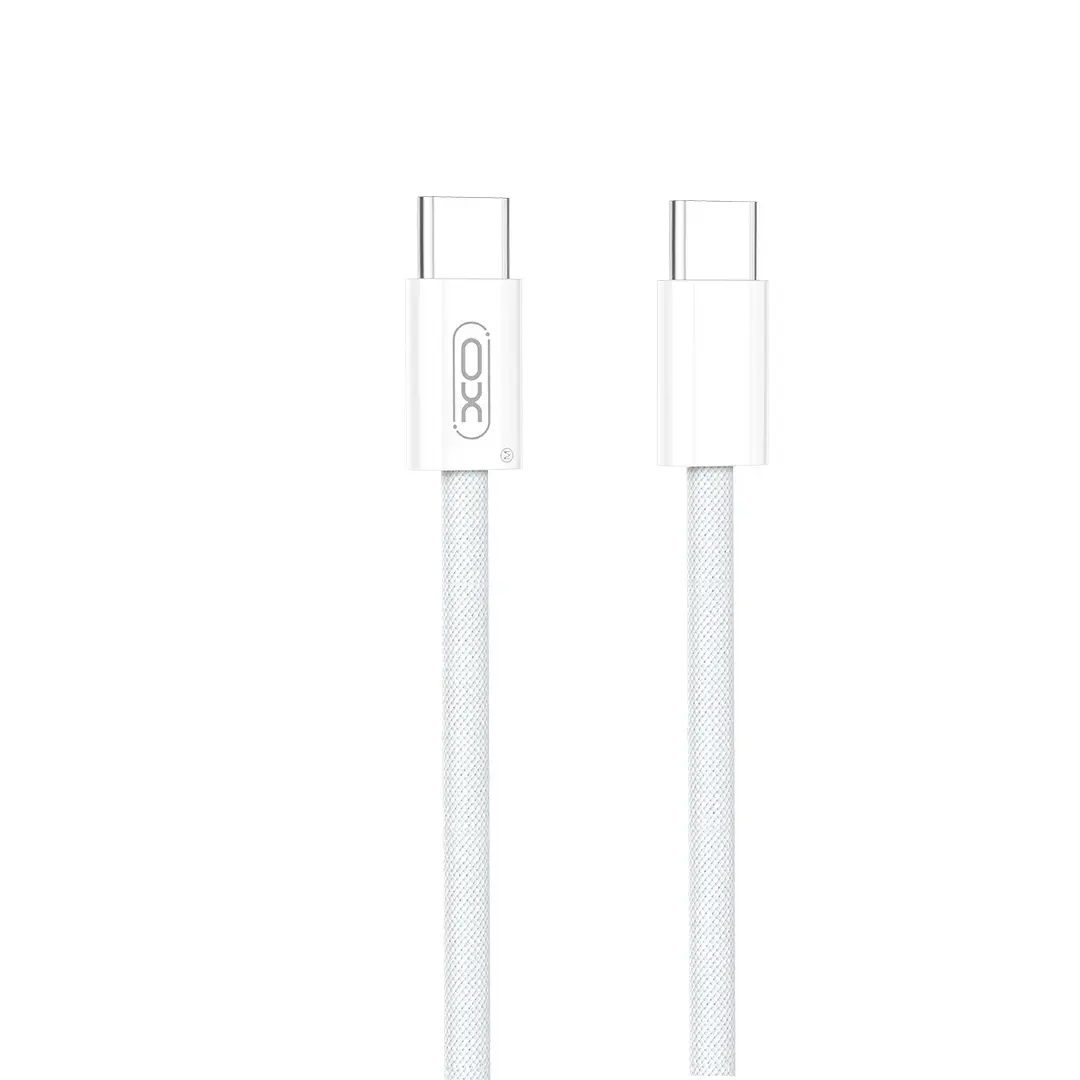 XO NB-Q260A data transfer and charging cable | USB-C to USB-C | PD | 60W | 1m | white
