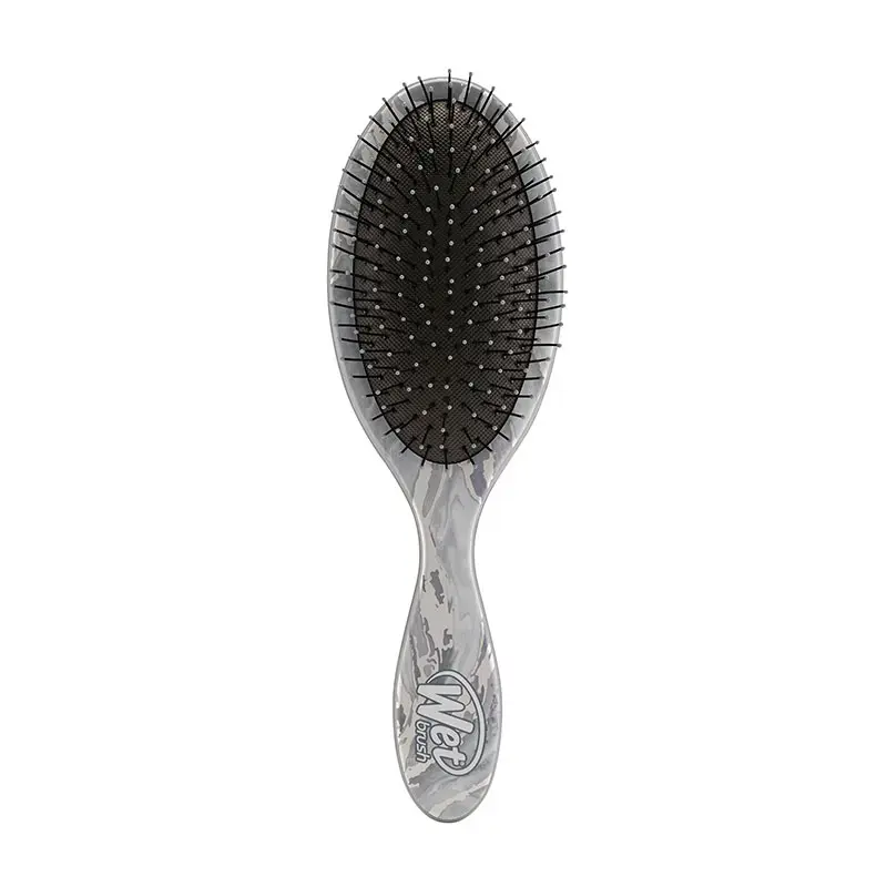 The Wet Brush Metallic Marble Silver Detangler Brush, One Size, Silver