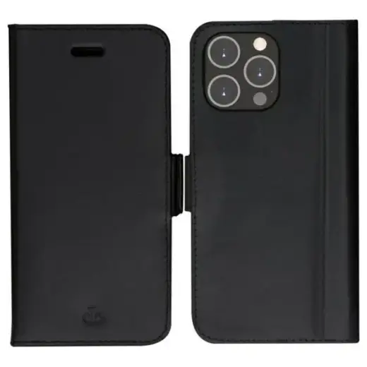 dbramante 1928 Copenhagen book type phone case for iPhone 14 Pro Max black