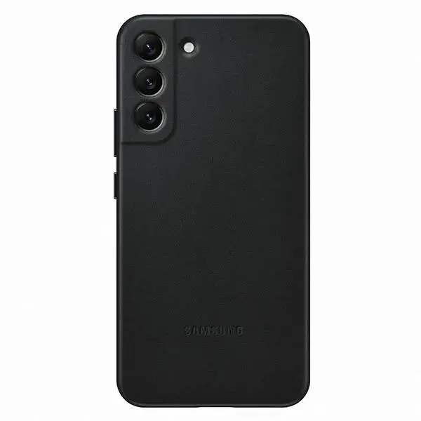 EF-VS906LBE Samsung Leather Cover for Galaxy S22+ Black