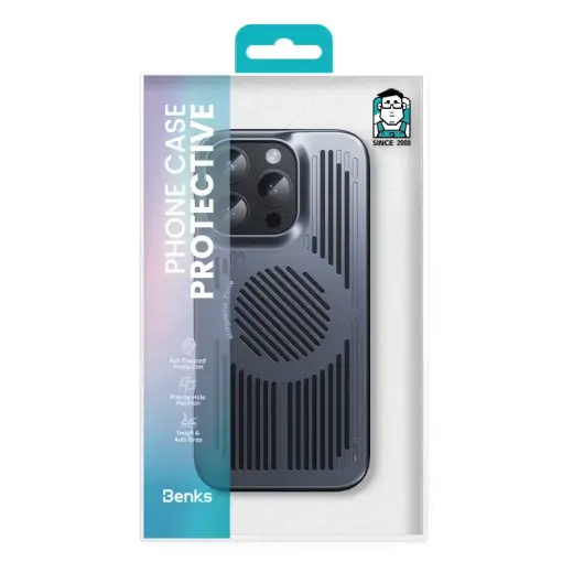 Benks Magnetic Biliz Cooling Case (0057) for Iphone 14 Pro grey Photo