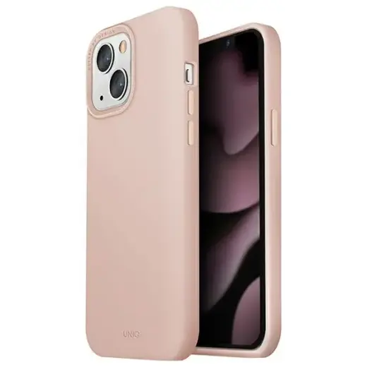 UNIQ Lino Hue vāciņš iPhone 13 6,1" rozā MagSafe