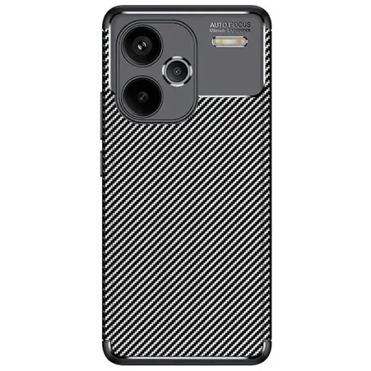 Beline Carbon Armor Xiaomi RedmiNote 13 Pro+ Case black/black box