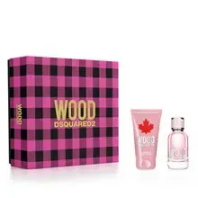 Wood for Her Gift set EDT 30 ml and body lotion 50 ml