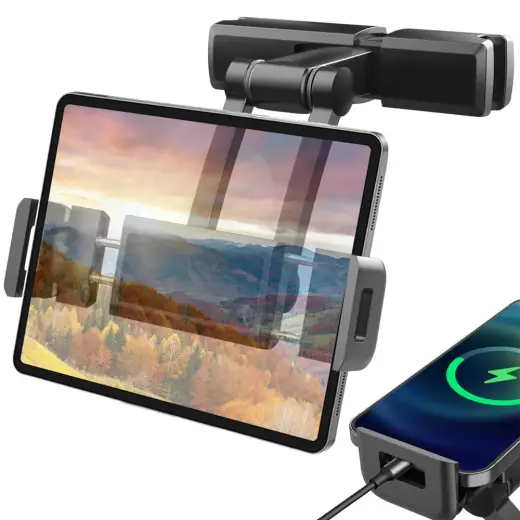 Fusion Accessories TH-230 auto telefona un planšetdatora turētājs uz pagalvja 5.5-11"