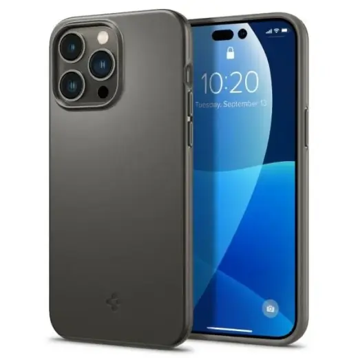 Spigen Thin Fit iPhone 14 Pro 6,1" szary|gunmetal ACS04782