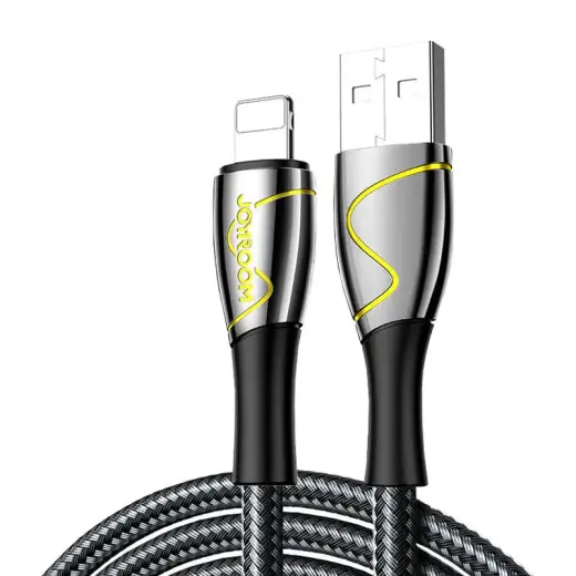 Joyroom S-2030K6 datu pārraides un uzlādes vads | USB-A uz Lightning | 12W | 2m | melns