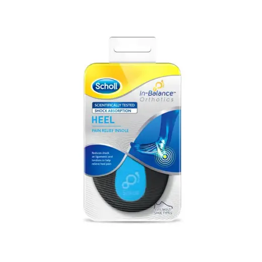 Scholl Orthopedic Insoles for Balanced Heel (Pain Relief Insole) 1 Pair - Variant: Small