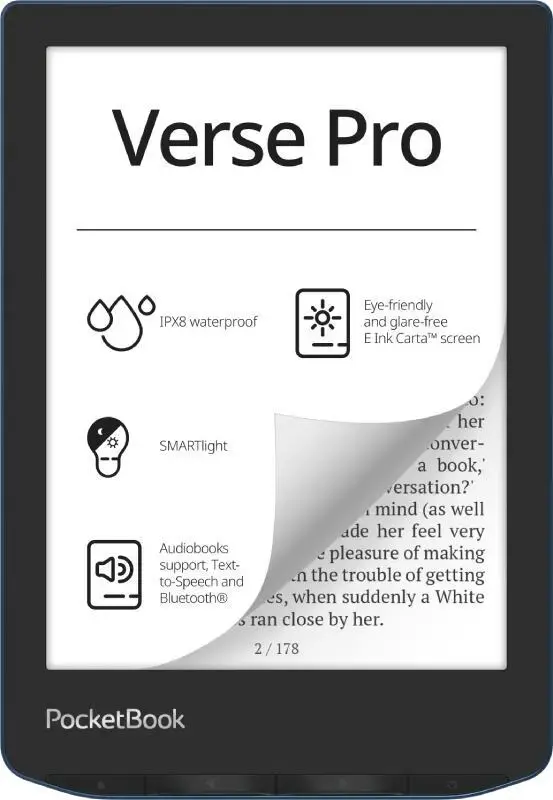 POCKETBOOK eBook reader Verse Pro EU