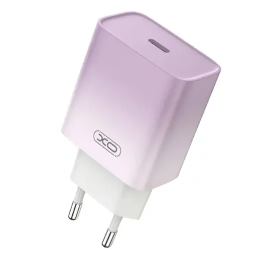 XO CE18 зарядное устройство | 30W | PD | USB-C | purple