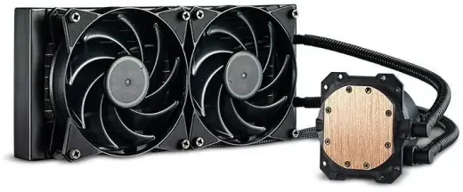 Cooler Master Liquid Cooler MasterLiquid Lite 240 Black Schwarz (MLW-D24M-A20PW-R1) (MLWD24MA20PWR1)