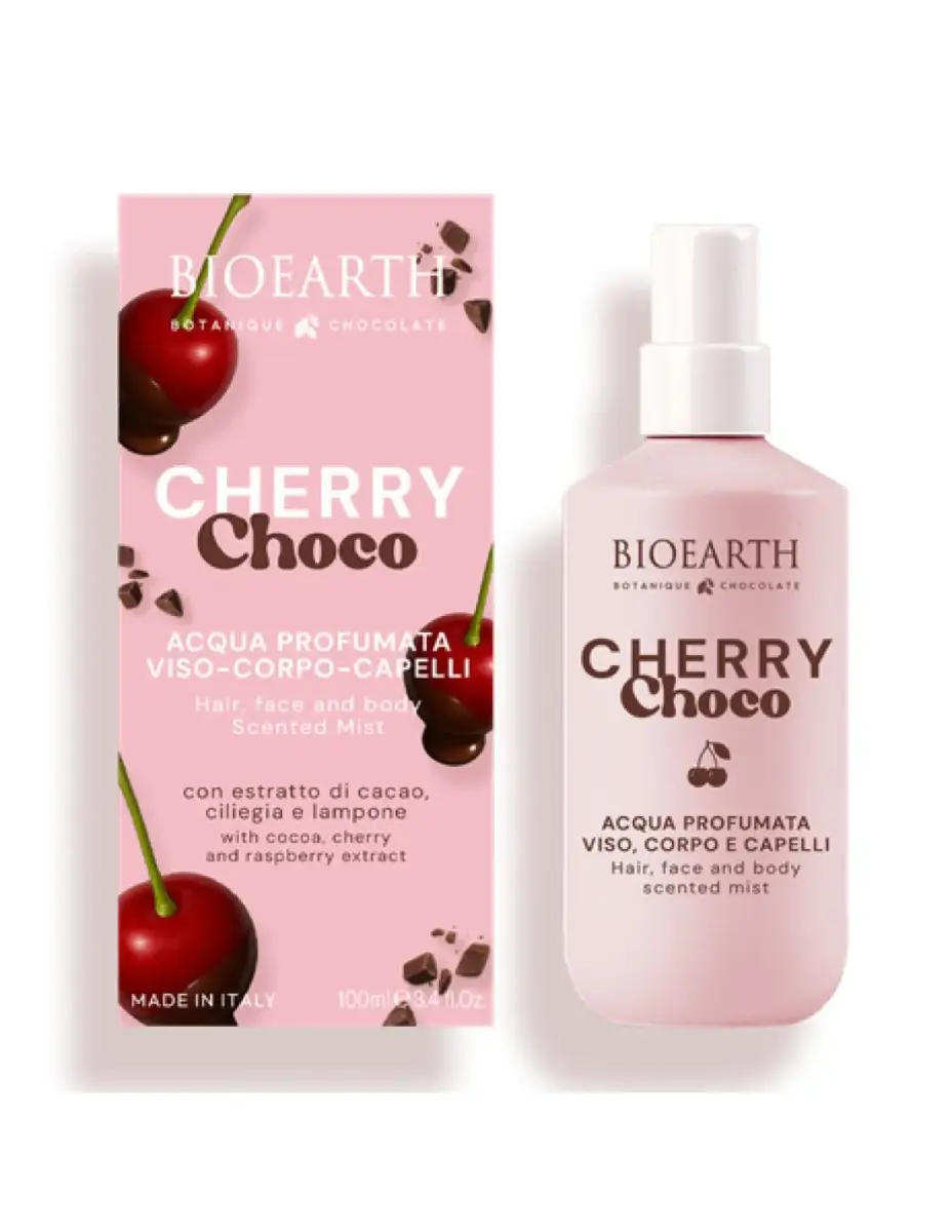 Bioearth, Cherry Choco, Refreshing, Mist Spray, For Body, Face & Hair, 100 ml