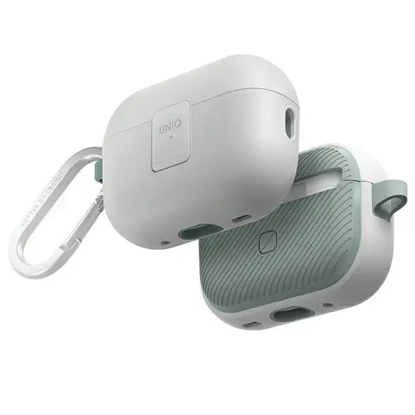 UNIQ Clyde Lock Case AirPods Pro 2 (2022|2023) white-mint|dove white-soft mint