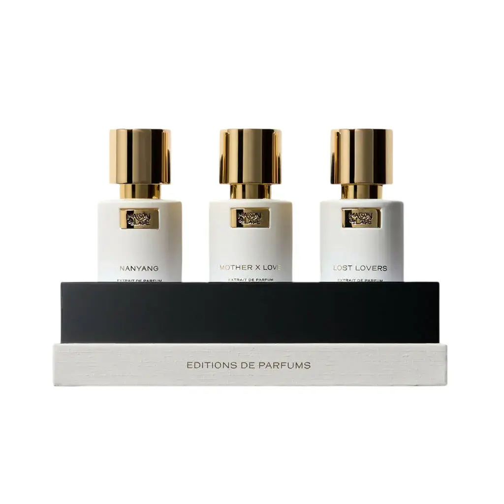 Chapitre 01 Set Maison De L'Asie: Mother x Love, Extrait De Parfum, Unisex, 15 ml + Nanyang, Extrait De Parfum, Unisex, 15 ml + Lost Lovers, Extrait De Parfum, Unisex, 15 ml