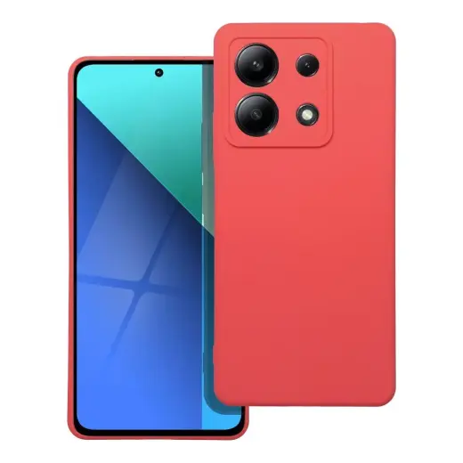 SILICONE case for XIAOMI Redmi Note 13 5G peach