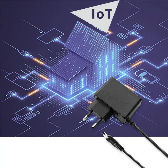 Qoltec Plug-in power adapter PREMIUM 12W | 12V | 1A | 5.5*2.1