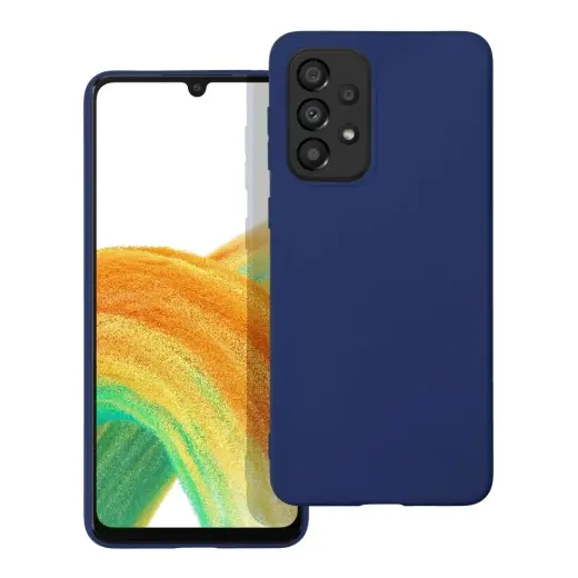 Soft phone case for Samsung Galaxy A33 5G (A336) blue