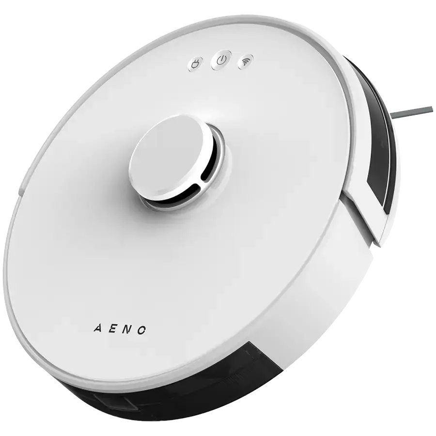 AENO Robot Vacuum Cleaner RC2S: wet & dry cleaning, smart control AENO App, powerful Japanese Nidec motor, turbo mode