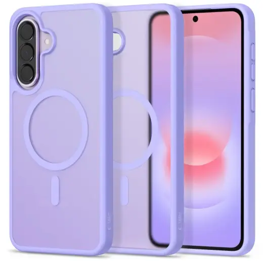 Tech-Protect Magmat telefono dėklas su MagSafe palaikymu Samsung Galaxy A36 5G (A366) | A56 (A566) | A37 (A376) violetinis
