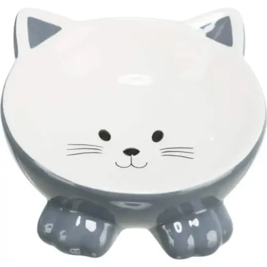 Bļoda dzīvniekiem, keramika - Trixie Bowl, elevated, ceramic, 0.15l / 14cm / 1gab