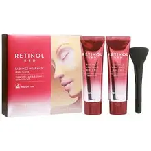 Red Retinol Radiance Wrap Mask Set - Gift Set.