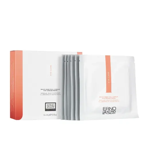 Set, Erno Laszlo, Multi-Task, Serum, Illuminating, Eye Sheet Mask, 6 pcs, 5.4 ml