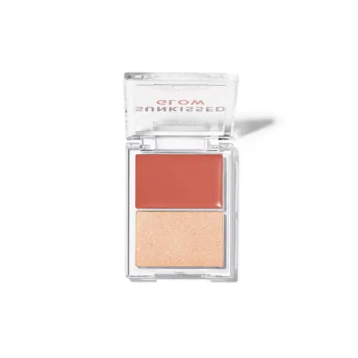Profusion, Sunkissed Glow, Glow & Illuminating, Blush Highlighter Palette, Mauve Horizon, 4.7 g
