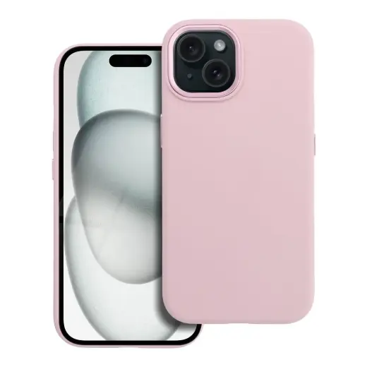 Forcell F-Protect Frame Premium telefoni ümbris MagSafe toega iPhone 15 roosa